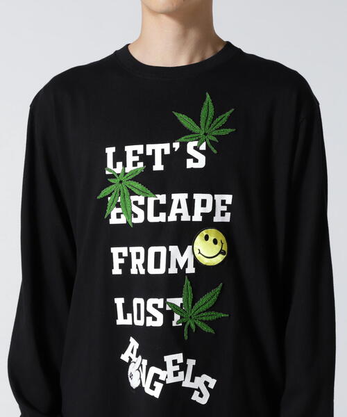 STUD MUFFIN（スタッドマフィン）の「STUD MUFFIN/スタッドマフィン/Let's escape&サガラパッチLS TEE（Tシャツ/カットソー・メンズ・ブラック/ホワイト・2/4/3）」の15枚目の写真