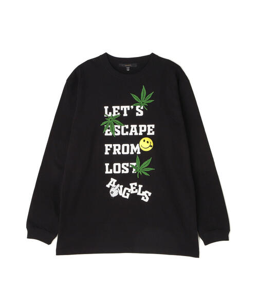 STUD MUFFIN（スタッドマフィン）の「STUD MUFFIN/スタッドマフィン/Let's escape&サガラパッチLS TEE（Tシャツ/カットソー・メンズ・ブラック/ホワイト・2/4/3）」の18枚目の写真