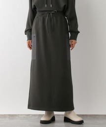 LEPSIM | Wウエスト異素材スカート　134266(スカート)
