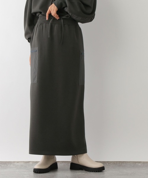 LEPSIM（レプシィム）の「Wウエスト異素材スカート　134266（スカート・レディース・ブラック/チャコールグレー/アイボリー・FREE）」の15枚目の写真