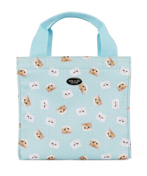 PAUL & JOE ACCESSOIRES（ポールアンドジョーアクセソワ）の「PAUL & JOE ACCESSOIRES (ポール＆ジョーアクセソワ)ランチトートバッグ サブバッグ PJA-1155 ジプシー＆ヌネット総柄（トートバッグ・レディース・ブルー/グレー/オレンジ・FREE）」の11枚目の写真