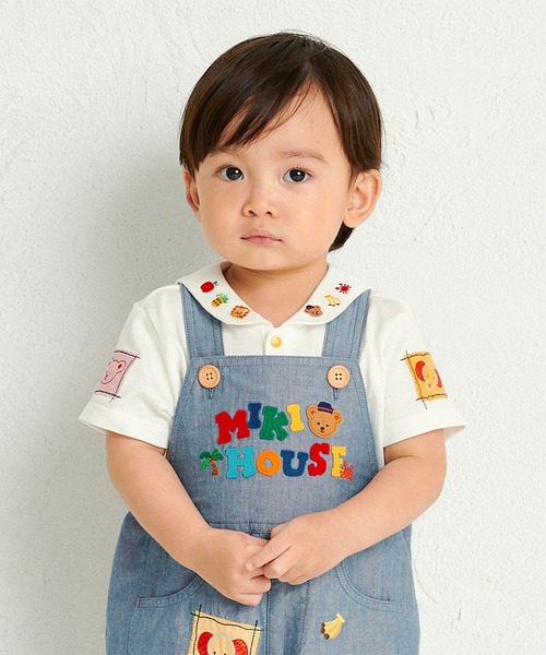 MIKI HOUSE（ミキハウス）の「ミキハウスベア セーラー半袖ブラウス（シャツ/ブラウス・キッズ・ホワイト・70cm/80ｃｍ/90cm/100cm/110cm）」の11枚目の写真