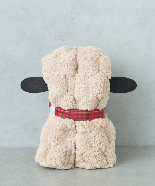 BIRTHDAY BAR(バースデイバー)の「TOWEL POODLE プードルのタオル(ハンカチ/ハンドタオル・レディース・アイボリー/ブラウン・0)」の9枚目の写真