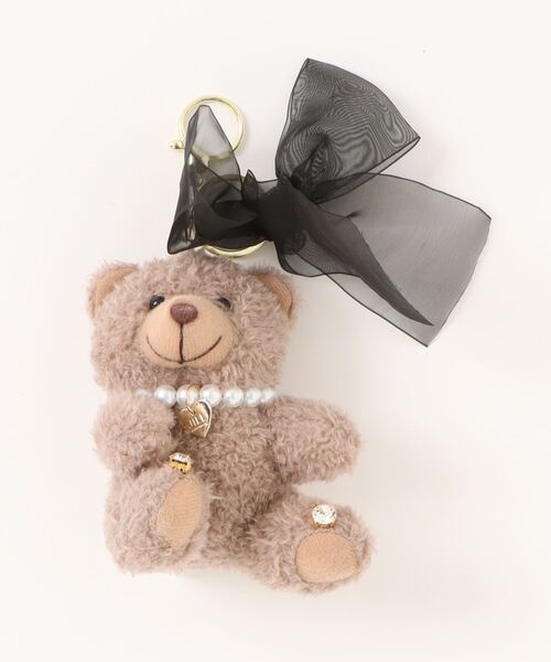 JILL by JILL STUART（ジルバイジルスチュアート）の「◇ベアチャーム（キーホルダー・レディース・ホワイト/ピンク/ベージュ/ベージュ系その他・FREE）」の3枚目の写真