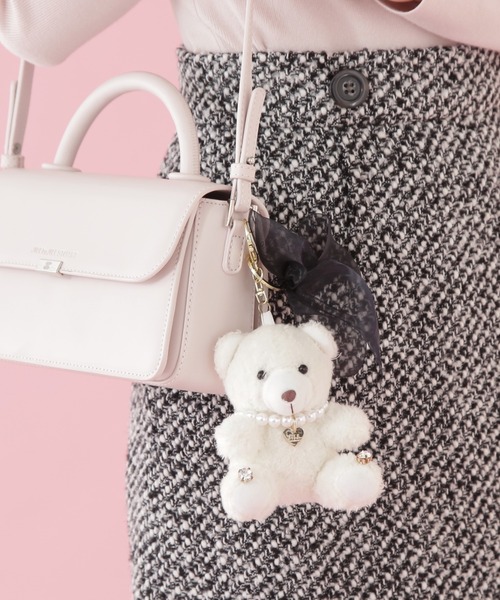 JILL by JILL STUART（ジルバイジルスチュアート）の「◇ベアチャーム（キーホルダー・レディース・ホワイト/ピンク/ベージュ/ベージュ系その他・FREE）」の11枚目の写真