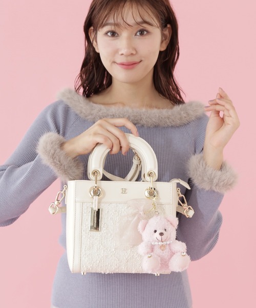 JILL by JILL STUART（ジルバイジルスチュアート）の「◇ベアチャーム（キーホルダー・レディース・ホワイト/ピンク/ベージュ/ベージュ系その他・FREE）」の8枚目の写真