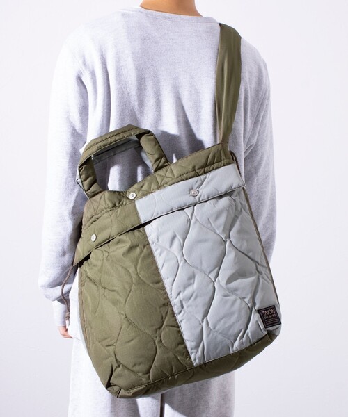 TAION(タイオン)の「【TAION/タイオン】2WAY ミリタリー ヘルメットバッグ UNISEX/ユニセックス(ショルダーバッグ・メンズ・グリーン系その他/オリーブ/ブラック/セージグリーン・FREE)」の9枚目の写真