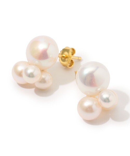 TOMORROWLAND （トゥモローランド）の「eliou CATA パールピアス（ピアス（両耳用）・レディース・ホワイト系その他・FREE）」の2枚目の写真