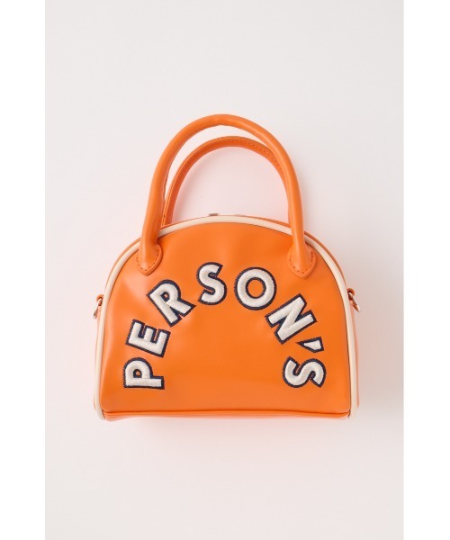MOUSSY（マウジー）の「PERSON'S ボストンバッグ（ボストンバッグ・レディース・オフホワイト/ブラック/オレンジ・FREE）」の3枚目の写真