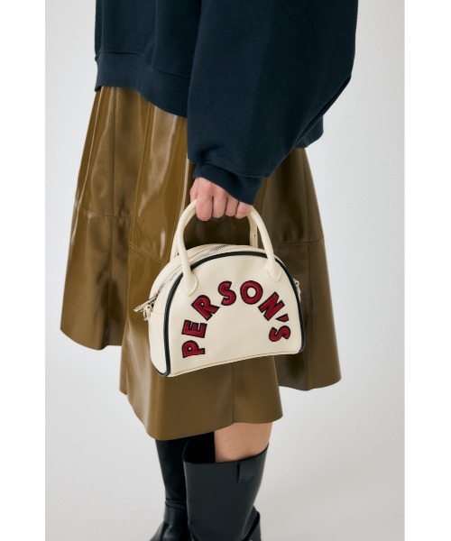 MOUSSY（マウジー）の「PERSON'S ボストンバッグ（ボストンバッグ・レディース・オフホワイト/ブラック/オレンジ・FREE）」の4枚目の写真