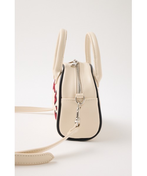 MOUSSY（マウジー）の「PERSON'S ボストンバッグ（ボストンバッグ・レディース・オフホワイト/ブラック/オレンジ・FREE）」の8枚目の写真