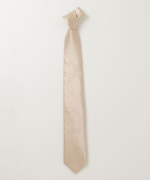 TOKYO SHIRTS（トウキョウシャツ）の「ネクタイ 絹100% ベーシック ビジネス フォーマル（ネクタイ・メンズ・ブルー/ネイビー系2/シルバー系2/チャコールグレー/サックスブルー/ラベンダー/シルバー系1/オレンジ/イエロー/ベージュ/ネイビー系1/ブラウン/グリーン/ピンク/ボルドー/レッド・FREE）」の4枚目の写真