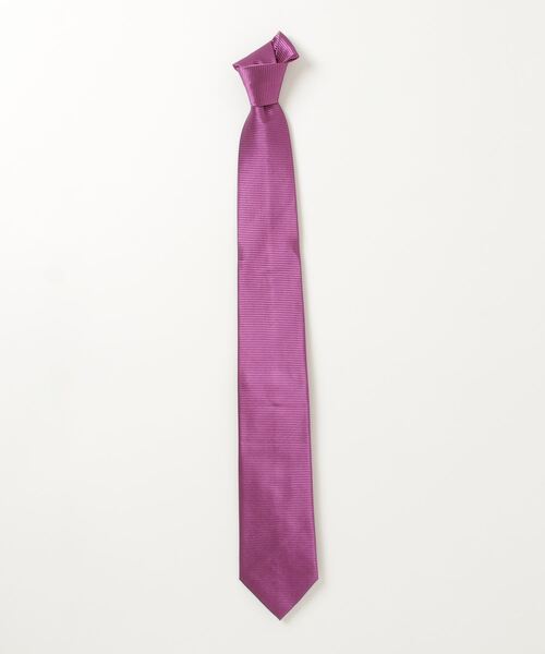 TOKYO SHIRTS（トウキョウシャツ）の「ネクタイ 絹100% ベーシック ビジネス フォーマル（ネクタイ・メンズ・ブルー/ネイビー系2/シルバー系2/チャコールグレー/サックスブルー/ラベンダー/シルバー系1/オレンジ/イエロー/ベージュ/ネイビー系1/ブラウン/グリーン/ピンク/ボルドー/レッド・FREE）」の11枚目の写真