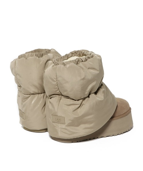UGG（アグ）の「UGG / クラシック ミニ ディッパー パファー ブーツ（ブーツ・レディース・キャメル・6/7/8）」の6枚目の写真