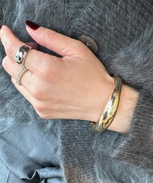 enn.（エン）の「【suiさんコラボ】　ラウンドバングル（バングル/リストバンド）」