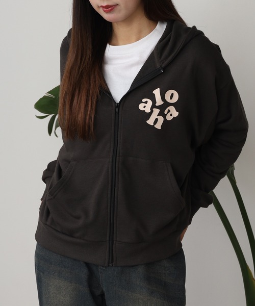 セール】ALOHA PEOPLE/アロハピープル ZIP HOODIE ジップパーカー