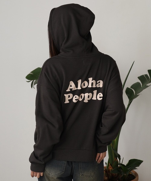 本日のみこの価格！ 超特急 Real？ パーカー アロハ ALOHA PEOPLE/アロハピープル ZIP HOODIE ジップパーカー（パーカー