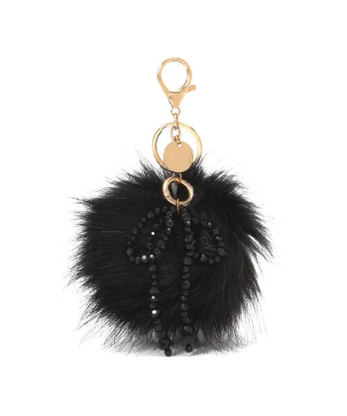 JILL by JILL STUART(ジルバイジルスチュアート)の「◇ フェイクファーチャーム(チャーム・レディース・ブラック/グレー/ピンク/ホワイト・FREE)」の5枚目の写真