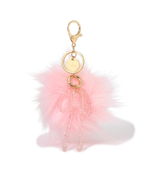 JILL by JILL STUART(ジルバイジルスチュアート)の「◇ フェイクファーチャーム(チャーム・レディース・ブラック/グレー/ピンク/ホワイト・FREE)」の9枚目の写真