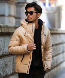 『vicci/ヴィッチ』デュスポ中綿止水ジップブルゾン