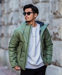 Vicci（ビッチ）の「『vicci/ヴィッチ』デュスポ中綿止水ジップブルゾン（ブルゾン）」