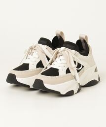 +diana（プラスダイアナ）の「【撥水加工】リサイクルニットコンビスニーカー（スニーカー）」