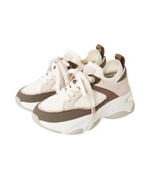 新色入荷！【撥水加工】リサイクルニットコンビスニーカー