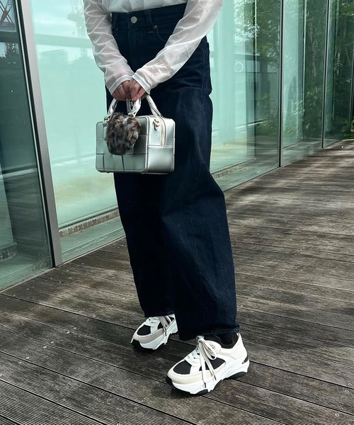 +diana 【撥水加工】ニットコンビスニーカー diana｜【撥水加工】ニットコンビスニーカー | Rakuten Fashion