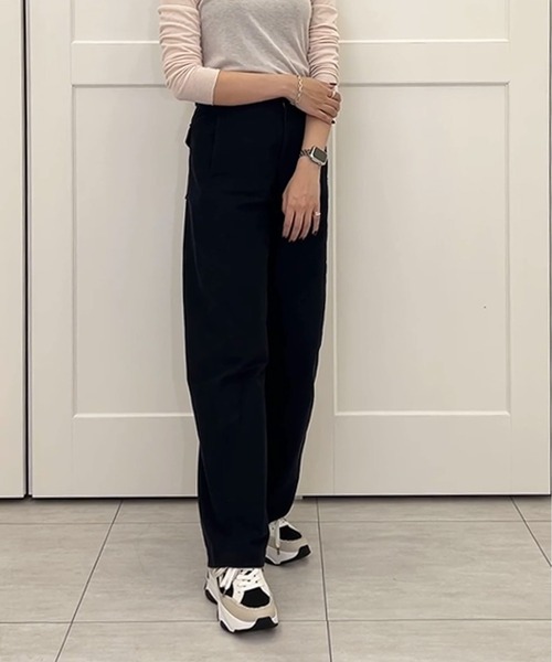 撥水加工】リサイクルニットコンビスニーカー（スニーカー）｜+diana