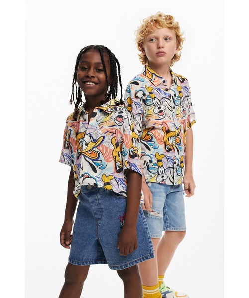 Desigual(デシグアル)の「ディズニー柄のシャツ(シャツ/ブラウス・キッズ・マルチ・M/L/XL/XS/S/XXL)」の4枚目の写真