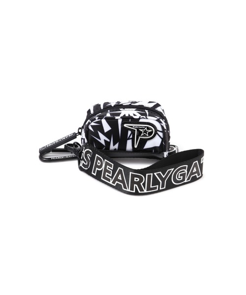 PEARLY GATES】ボールポーチ ＜ギザ星柄＞ (UNISEX)（ゴルフ