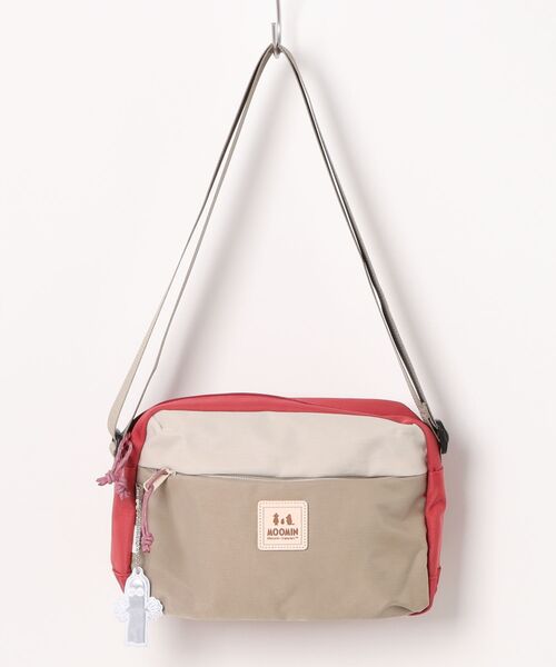 UP START（アップスタート）の「ムーミン ミイ スナフキン  ロゴ はっ水加工 ショルダー バッグ（ショルダーバッグ・レディース・レッド/グリーン/グレー/ブラック・FREE）」の4枚目の写真