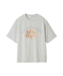 gelato pique（ジェラートピケ）の「【HOMME】トイプードルワンポイントTシャツ（ルームウェア/パジャマ・メンズ）」
