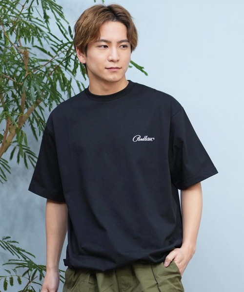 PENDLETON(ペンドルトン)の「PENDLETON/ペンドルトン 半袖Tシャツ バックプリント ドローコード 5275-0217(Tシャツ/カットソー・メンズ・グレイッシュベージュ/ブラック/ホワイト・L/M/XL)」の12枚目の写真
