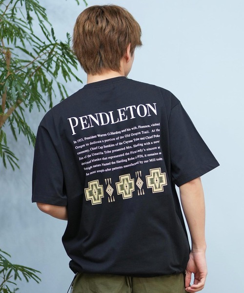 PENDLETON(ペンドルトン)の「PENDLETON/ペンドルトン 半袖Tシャツ バックプリント ドローコード 5275-0217(Tシャツ/カットソー・メンズ・グレイッシュベージュ/ブラック/ホワイト・L/M/XL)」の14枚目の写真