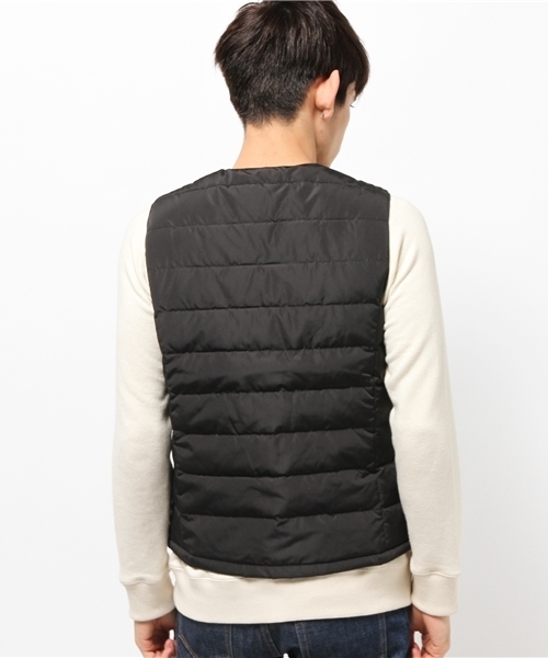 ikka(イッカ)の「GP インナーダウンベスト(ダウンベスト・メンズ・ダークブラウン/ブラック・LARGE/MEDIUM/X-LARGE)」の4枚目の写真