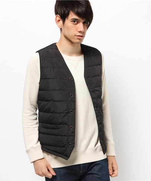 ikka(イッカ)の「GP インナーダウンベスト(ダウンベスト・メンズ・ダークブラウン/ブラック・LARGE/MEDIUM/X-LARGE)」の5枚目の写真