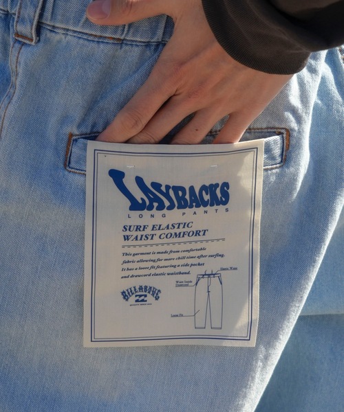 BILLABONG（ビラボン）の「BILLABONG メンズ LAYBACKS DENIM ロングパンツ 【2025年春夏モデル】/ビラボンデニムパンツ（デニムパンツ・メンズ・インディゴブルー/ブルー・MEDIUM/LARGE/X-LARGE）」の21枚目の写真