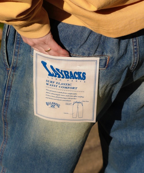BILLABONG（ビラボン）の「BILLABONG メンズ LAYBACKS DENIM ロングパンツ 【2025年春夏モデル】/ビラボンデニムパンツ（デニムパンツ・メンズ・インディゴブルー/ブルー・MEDIUM/LARGE/X-LARGE）」の10枚目の写真