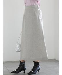 Te chichi | ツイードトラぺーズスカート(スカート)