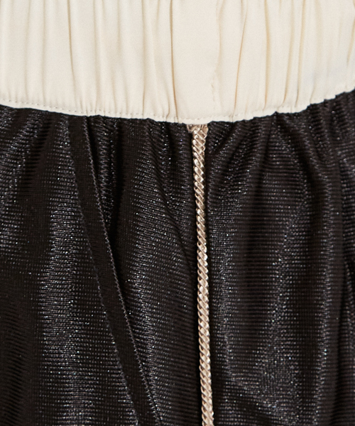 NOMINE（ノミネ）の「ラスターライン トラックパンツ（その他パンツ・レディース・ネイビー/ボルドー/ブラック/シルバー・S/M）」の16枚目の写真