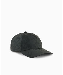 【A|X アルマーニ エクスチェンジ】オールオーバーロゴ キャップ