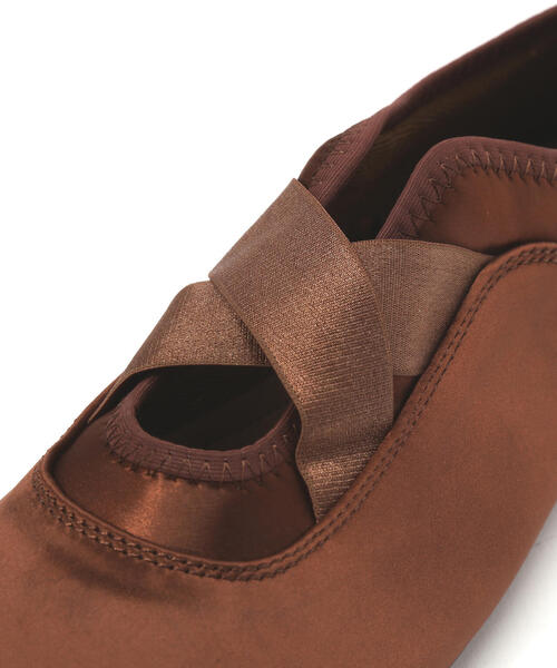 FREE'S MART（フリーズマート）の「◆フラットバレエスニーカー（スニーカー・レディース・ブラック/シルバー/ブラウン・23.0cm/24.0cm）」の4枚目の写真