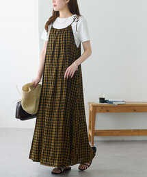 DISCOAT | ギンガムキャミワンピース(ワンピース)