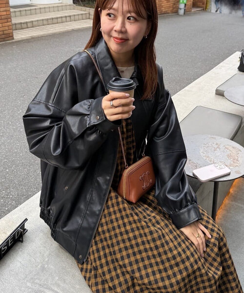 DISCOAT（ディスコート）の「ギンガムキャミワンピース（ワンピース・レディース・ブラウン/ブルー・FREE）」の19枚目の写真