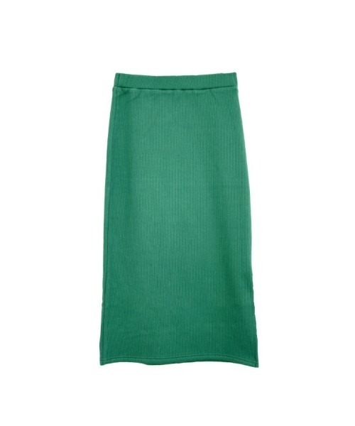 aquagarage（アクアガレージ）の「裏起毛ストレッチタイトスカート（スカート・レディース・グリーン/ブラック/ブラウン/アイボリー・L/M/S/LL/3L）」の10枚目の写真