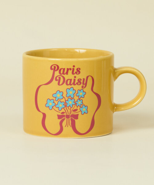 BIRTHDAY BAR（バースデイバー）の「Motif　flower mug（グラス/マグカップ/タンブラー・レディース・ネイビー/イエロー・0）」の8枚目の写真