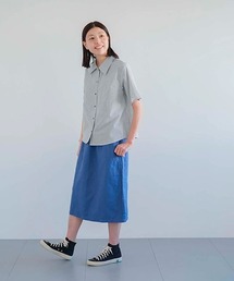 DO Original（ドー オリジナル）の「ガーメントダイ コットンラミーヘリンボンスカート　7/7（スカート）」