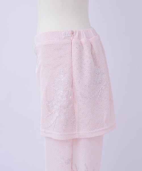 LAYERDED SPANGLE PANTS / スパンコールスカートレイヤード