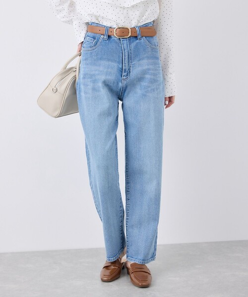 ROPE' PICNIC(ロペピクニック)の「【ウエスト革命デニム】ウエストシェイプハイライズマムジーンズ(デニムパンツ・レディース・ブルー/ブルー系その他5・38/36/40)」の12枚目の写真